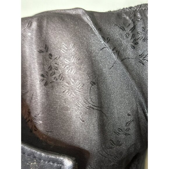 VTG Jaclyn Smith Women's 16 Leather Vest Knit Backing Fully Lined Zip-Up - Picture 7 of 9